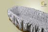 coffin interior,funeral textile,funeral home decoration