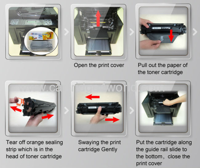 Hp toner cartridges for Hp Q5949A Original empty toner cartridge wholesale dealer