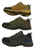 Men cow suede leather hiking shoes