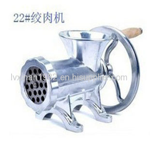 Supply aluminummanual and electrical dual use meat grinder meat mincer variable specifications food processor machine 