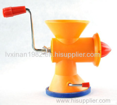 smart plastic food processor meat chopper with stainless steel razor blade high cost performance