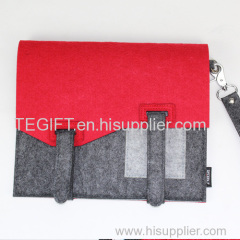 Felt bag Felt sleeve/felt case with handle for IPAD felt bags for promotion gift