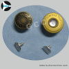 Jean Button with aluminu pin