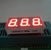 Ultra Red 0.4&quot; 3-Digit 7-Segment LED Dispplay for instrument Panel, Common Cathode