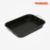 wholesale Nonstick baking pan two handles Korean barbecue dish pan does not rust