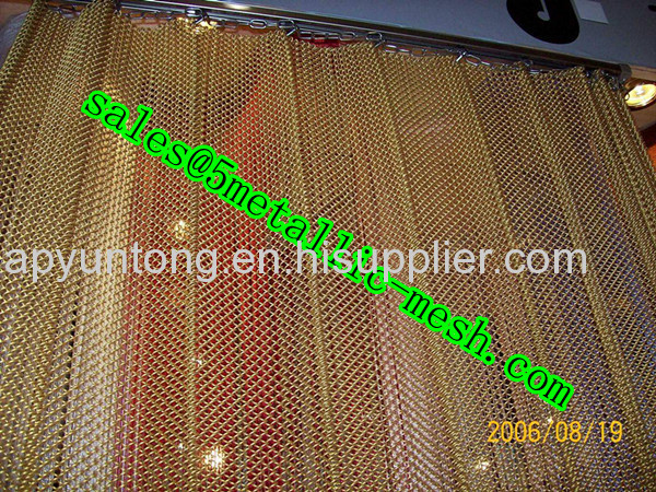 metal mesh curtain for decoration