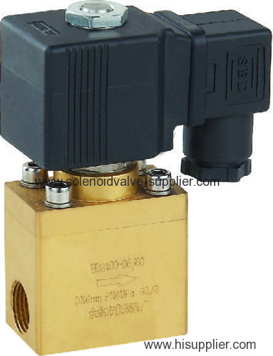 BD2400 2 WAY BRASS MINI WATER SOLENOID VALVE G1/4