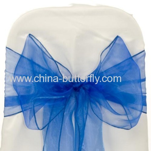 Organza Bow Chair Sash