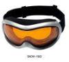 Snow Boarding Goggles, Double-layer Anti-fog Lenses, 100% UV, Dual-adjustment