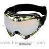 Professional Cool Snowboard Ski Goggles With Rotatable Side Buckle / Tpu Flexible Frame