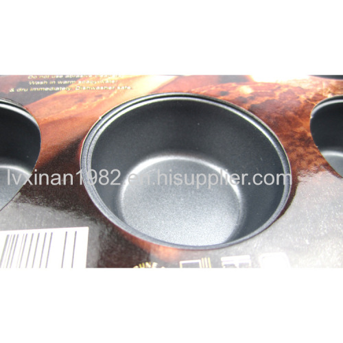 Rustless Iron Cake mold cake mould 12 cakes nonstick treatment bakeware