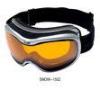 Slim Frame Anti-Fog Children Ski Snowboard Goggles With Triple Layer Face Foam Moisture-Wicking Flee