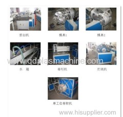 PVC fiber reinforced pipe plastic pipe extrusion line