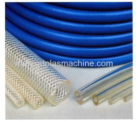 PVC fiber reinforced hose extrusion machine 
