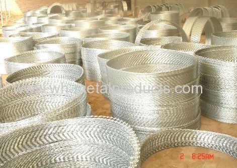 razor wire barbed wire mesh