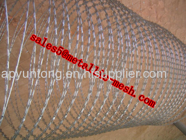 BTO-22 concertina cross razor barbed wire