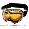 100% Anti-UV, Fog Free Double Lenses Snow Ski Goggles For Medium And Small Faces