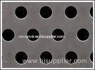 Iron Plate / Stainless Steel / Copper Plate Round Hole Perforated Metal Mesh For Filter