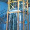 Machine roomless elevator for building