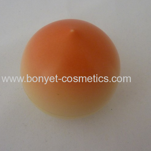 peach shape lip balm case