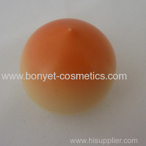 peach shape lip balm case