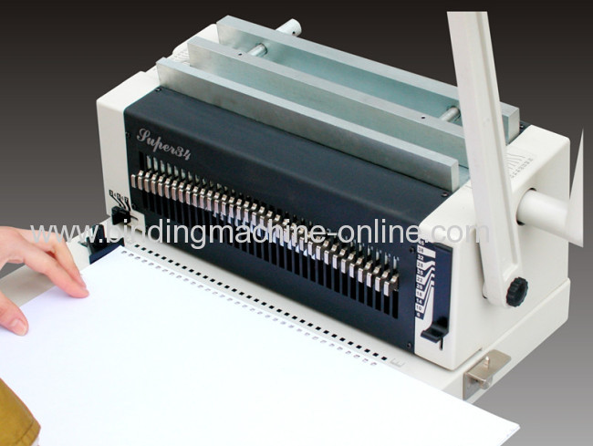 Manual Wire Binding Machine for A3 A4 