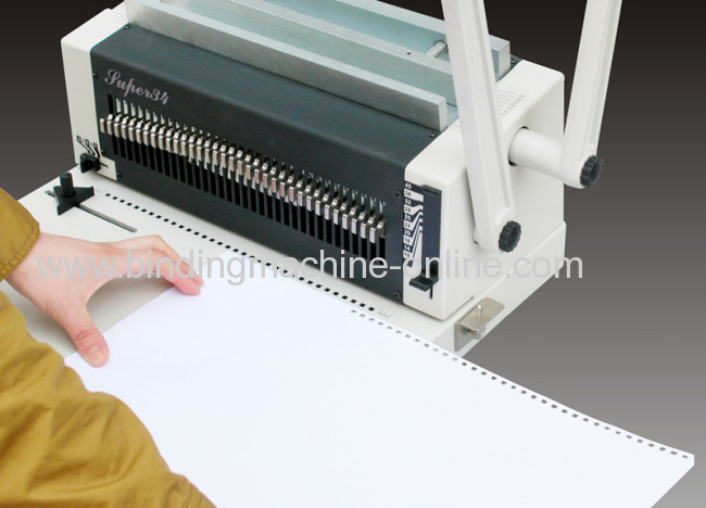 Manual Wire Binding Machine for A3 A4 