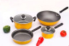 manufacturers supply Non-stick frying pan stockpot Wok kitchen Set cookware sets