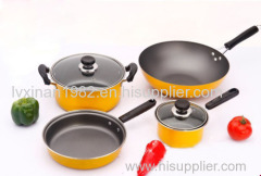 manufacturers supply Non-stick frying pan stockpot Wok kitchen Set cookware sets