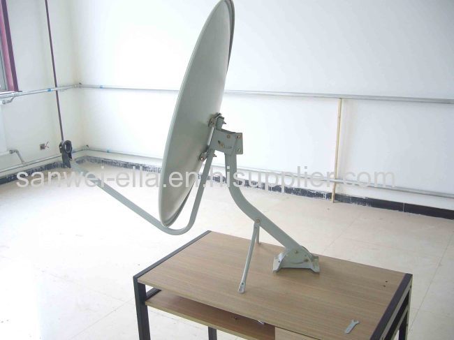 ku band 75cm tv satellite antenna