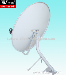 ku band 75cm tv satellite antenna
