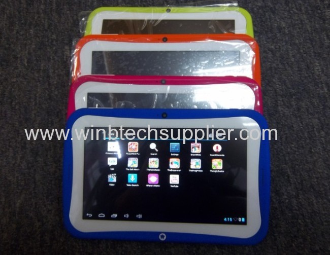 7inch dual core 1g 8g rom kids tablet pc kids gift christmas giftpromotion gift marketing gift 