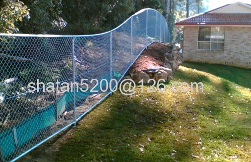 pvc coated Tennis Court Fencing