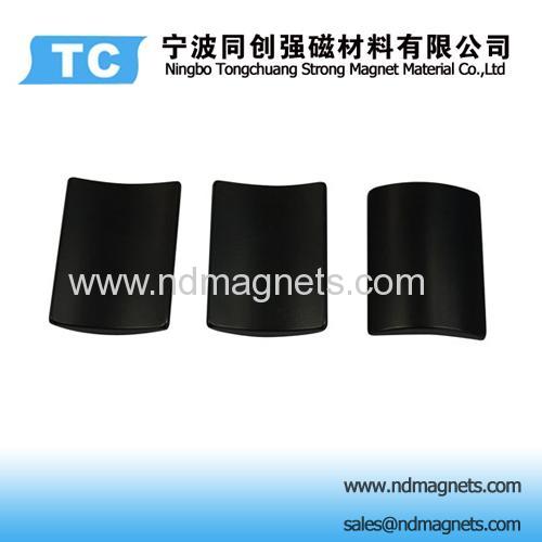 Epoxy coated arc magnets