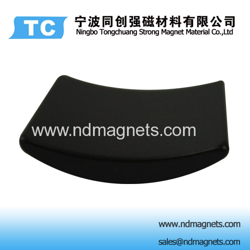 Epoxy coated arc magnets