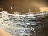 galvanized razor wire fence