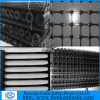 Black Plastic uniaxial geogrid fro road construction