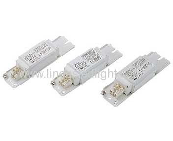 Electromagnetic ballasts for single-end compact fluorescent lamps 