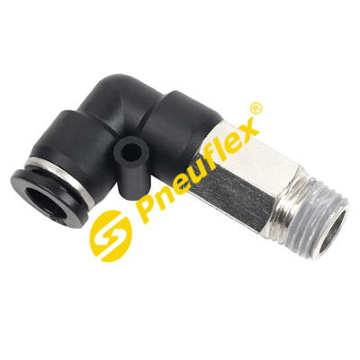 PLL Extended Male Elbow NPT Thread Pneumatic Fitting