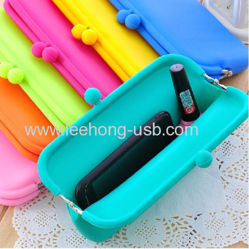 Silicone purse for promotion