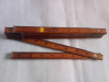 78 inch old wooden ruler personalized ruler vintage wooden ruler