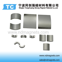 Tile shaped neodymium magnets