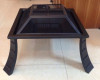 Outdoor Fire Pit with Folding Legs
