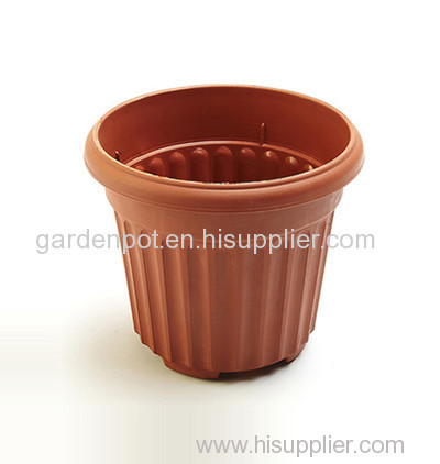 Terracotta plastic flower pots& Rounded flower pot & garden planters ,flowerpot,nursery pot ,plant container