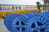 Corrugated cable drum wire spool