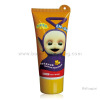 100ml yellow Plastic Tube with Screw Top Cap