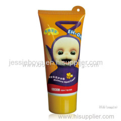 100ml yellow Plastic Tube with Screw Top Cap