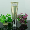 Clear cosmetic plastic tubes for face cream