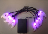 LED light with Halloween decoration by battery operate2014 new design 20LED milky Ghost light Fairy lights party wedding