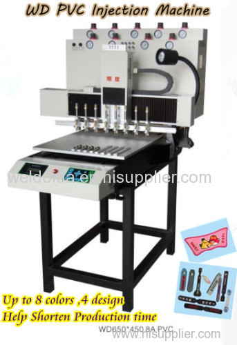 WD automatic parallel needles pvc label dispenser machine